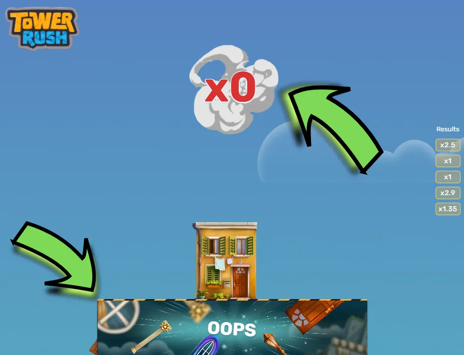 Fin de la ronda Tower Rush